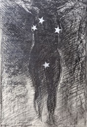 Drawing of Full Bodied Woman