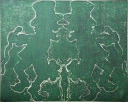 The O'Rorschach Boys Fight Over the Little Woman Green ink