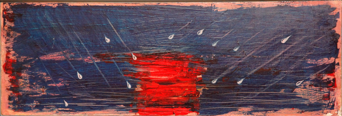 and the rains came  7.75X23.75 2008 initialed