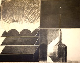 But Darling, You Can't Have My Soul pencil charcoal collage ink signed