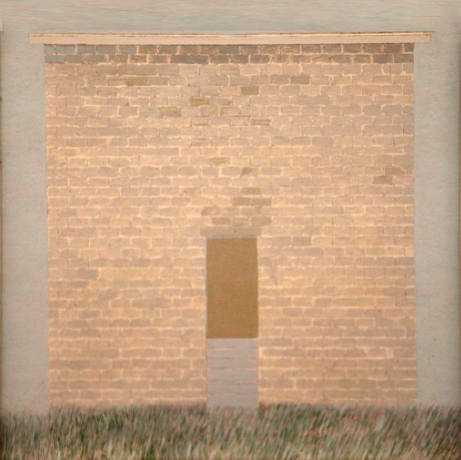 Facade of bricks 12X12 oil