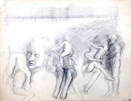 Figure Studies 10x13 graphite