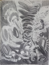 kaboom18X24 pencil