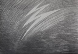 lightening bolt 10X14 pencil
