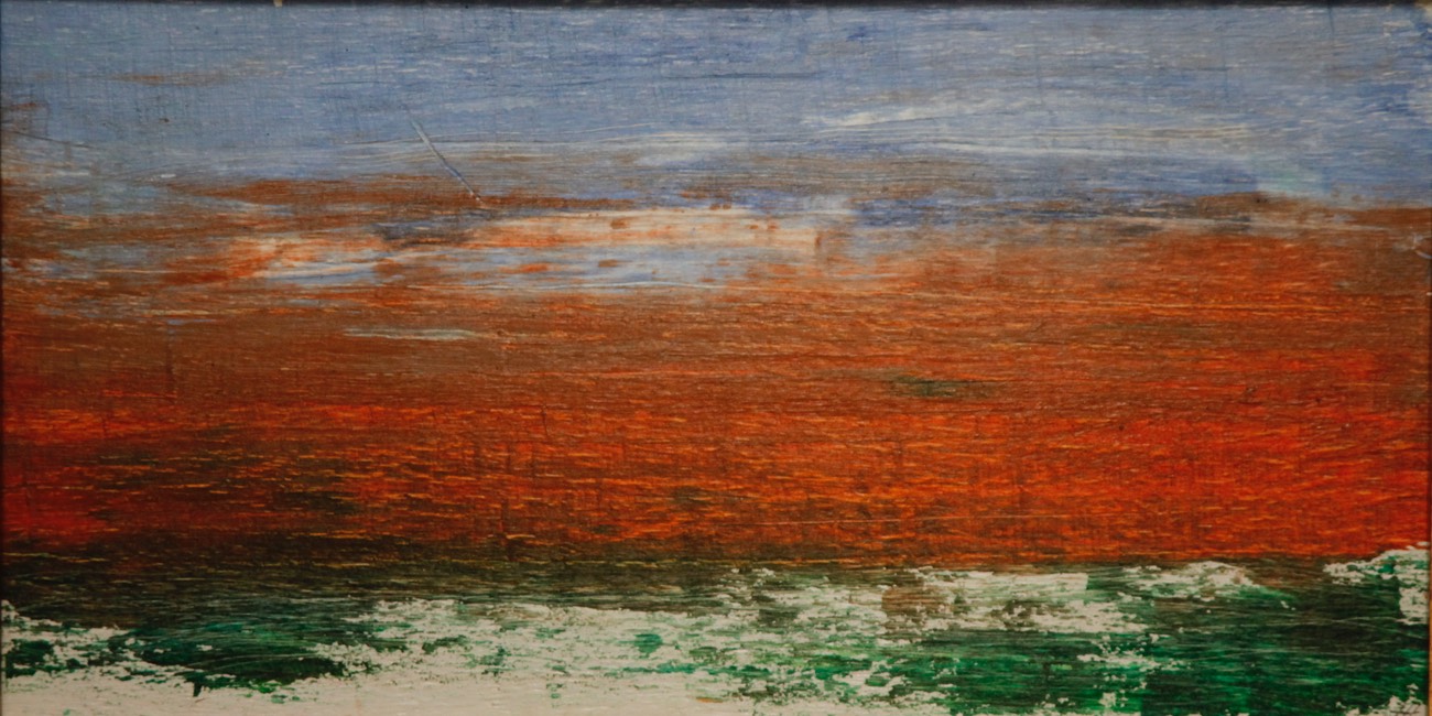 Oxnard next to the Onion Fields 9X18 oil plywood 2006 initialed