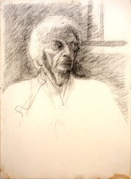 Portrait-Woman 3022 charcoal