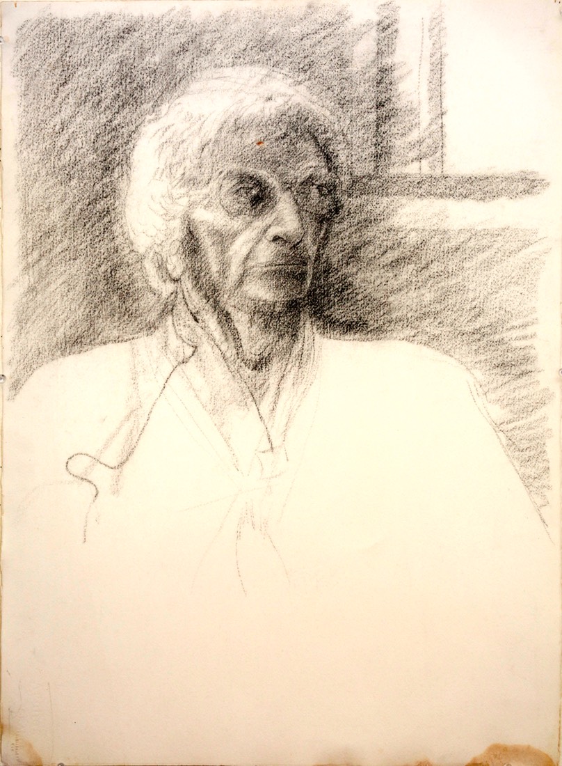 Portrait-Woman 3022 charcoal