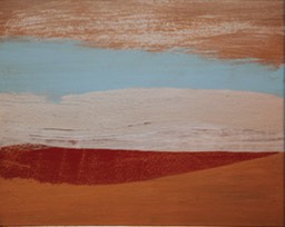 Reno Nevada 1948 12X16 alkyd on masonite 2014 