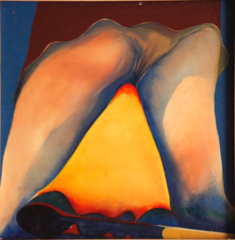 Resembles a Landscape 12X12 oil