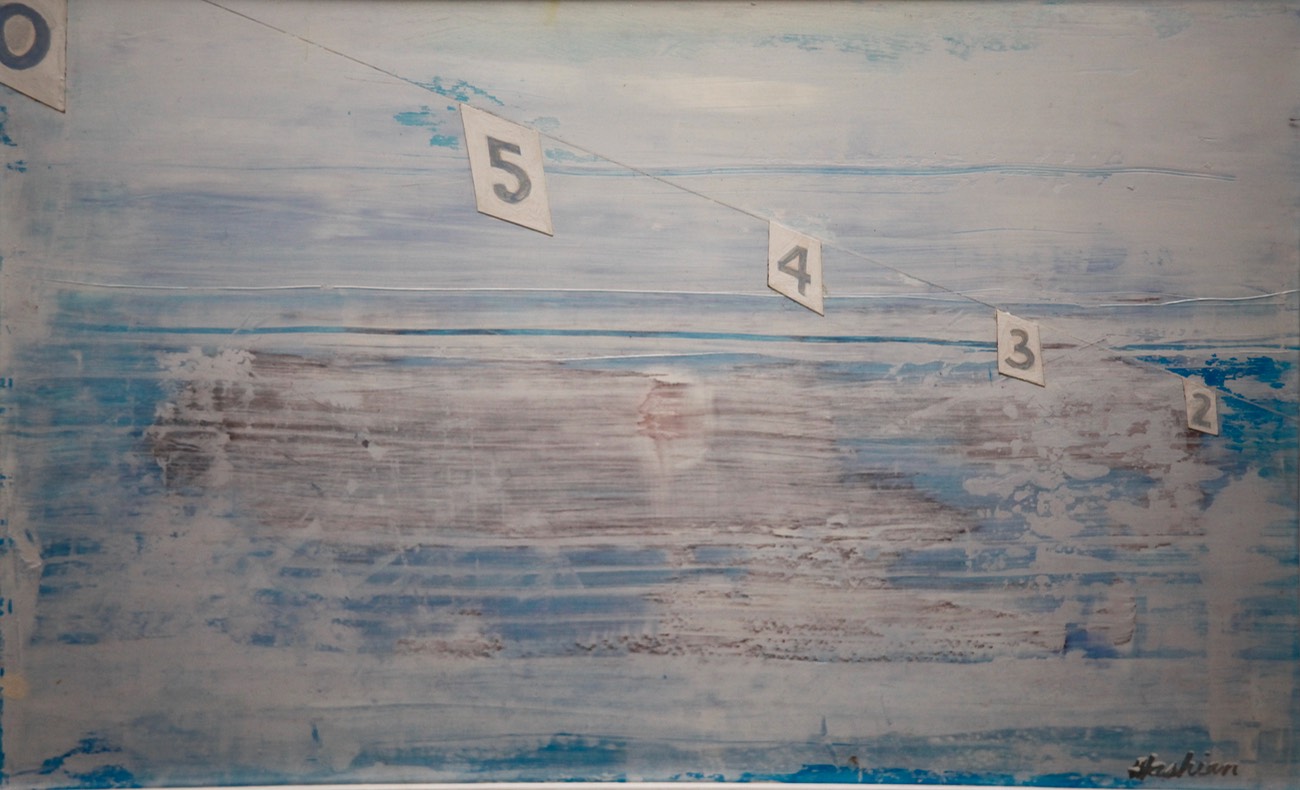 Six, Five, Four, Three, Two.. 16X24 oil on masonite 2012 signed