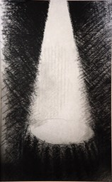 Spotlight Table 16x10 charcoal initialed 2010