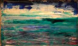 Sublime Reverie 9.5X15.75  oil on masonite 2015 initialed