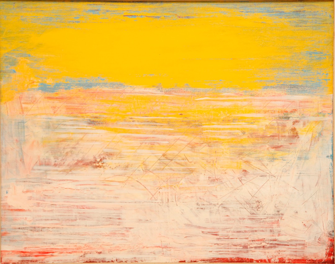 Sulphur Cloud 16X 20 oil initialed 2012 