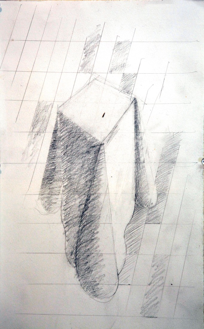 Table Study 17.5X10.875 pencil