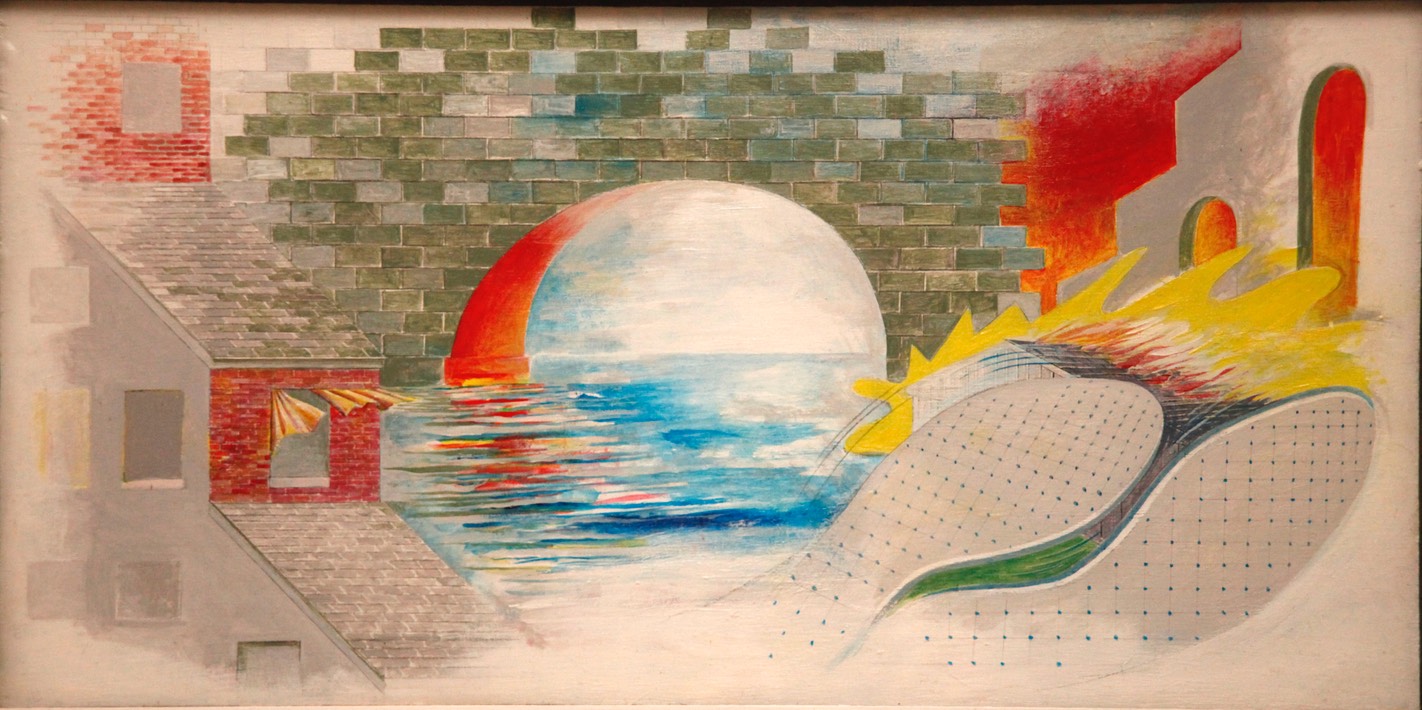 Themes Revisited 12.25X24.25 Mixed media 