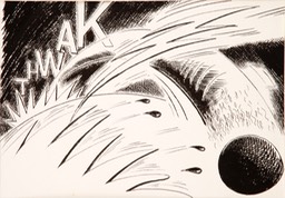 Thwack variation 7x10 ink