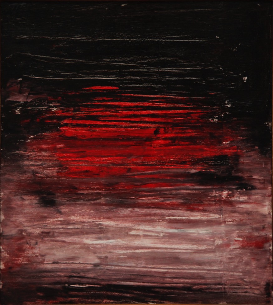 Untitled 14X12.5 oil on masonite 2005